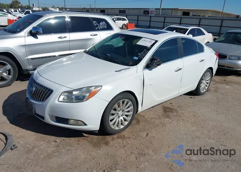 2013 Buick Regal Turbo - Premium 1 from USA, damaged, VIN 2G4GS5EV6D9219062